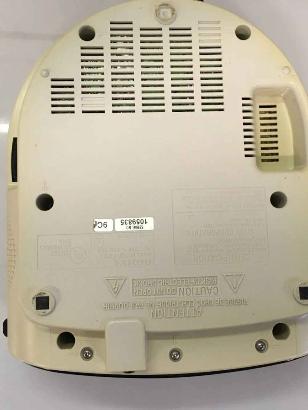 Sony Dream Machine FM/AM CD Clock Radio ICF-CD815 CD-R/RW Playback